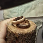 حلقه چوبی ساده - تصویر 2